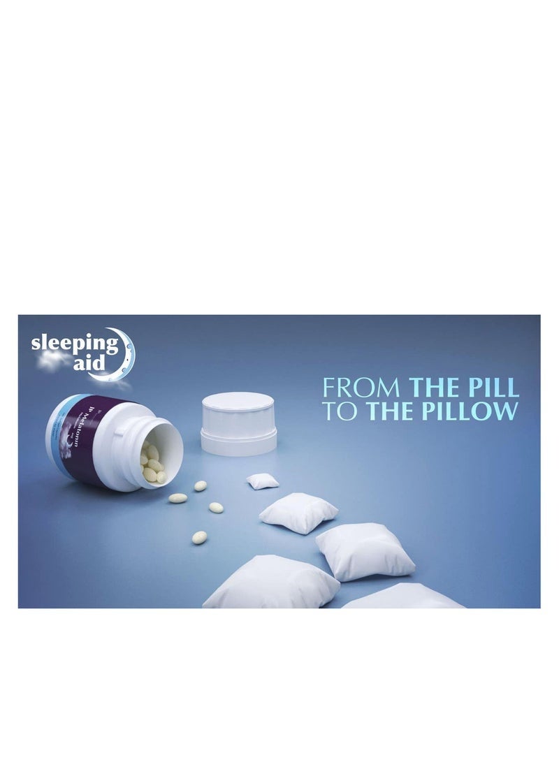 جي بي  كبسولات  ميلاتونين بتركيز 5 مجم 60 كبسولة - Image 5